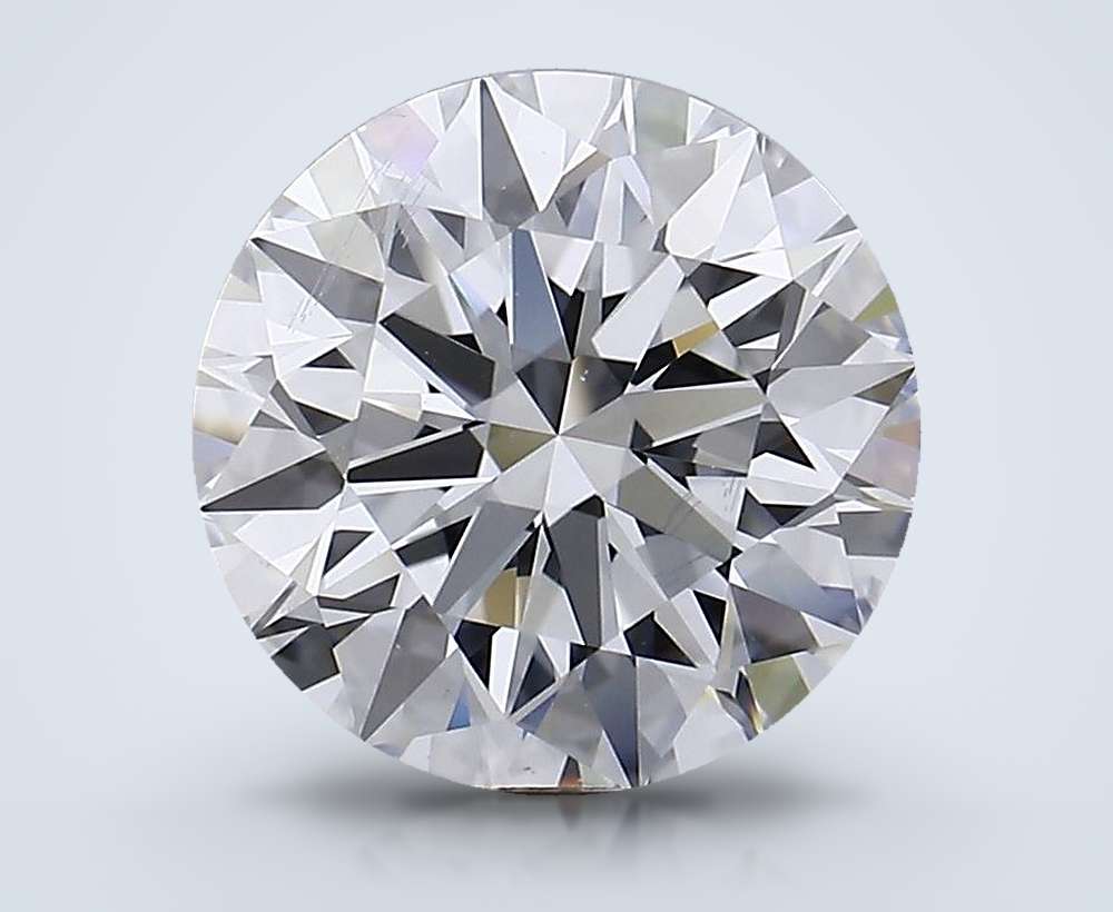 3.33 Carat Round Lab Diamond