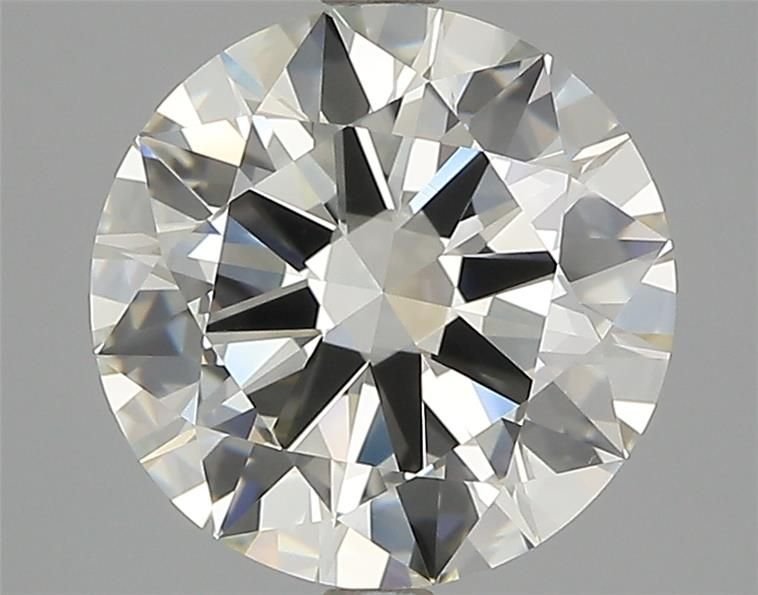 3.00ct K IF Rare Carat Ideal Cut Round Diamond