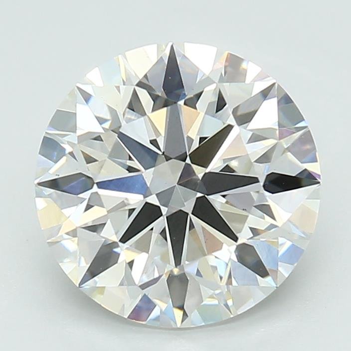 2.51ct G VS1 Rare Carat Ideal Cut Round Lab Grown Diamond