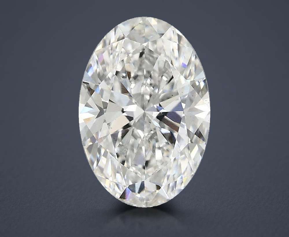2.71 Carat Oval Lab Diamond