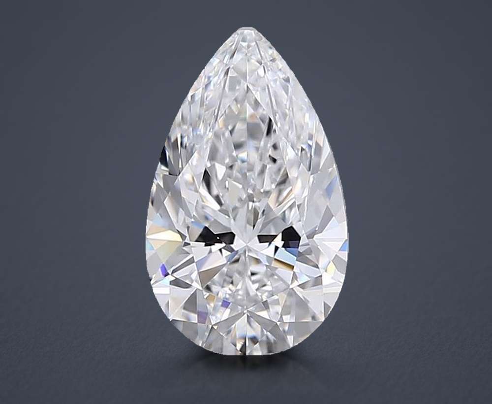 1.52 Carat Pear Lab Diamond