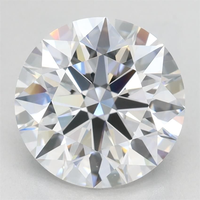 2.73ct D VVS1 Rare Carat Ideal Cut Round Lab Grown Diamond