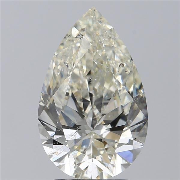 2.53ct J SI2 Rare Carat Ideal Cut Pear Diamond