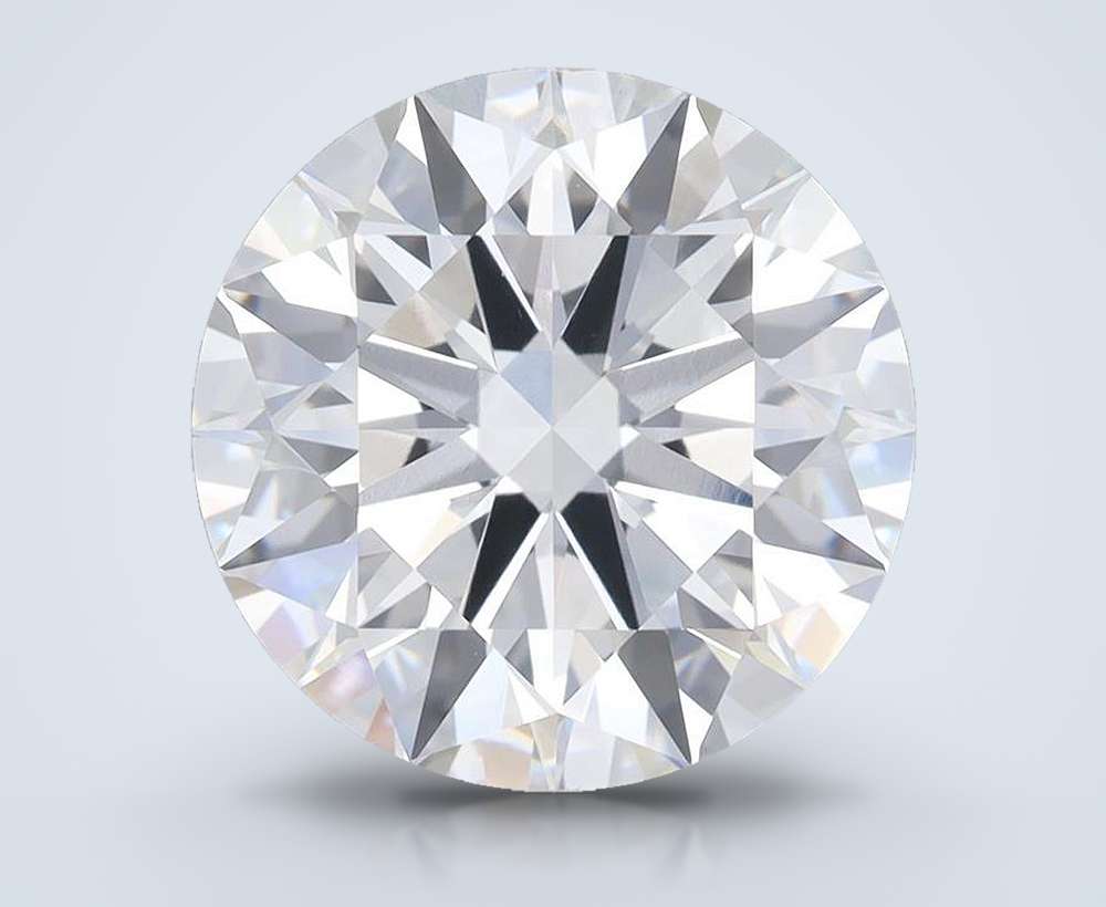 7.09 Carat Round Lab Diamond
