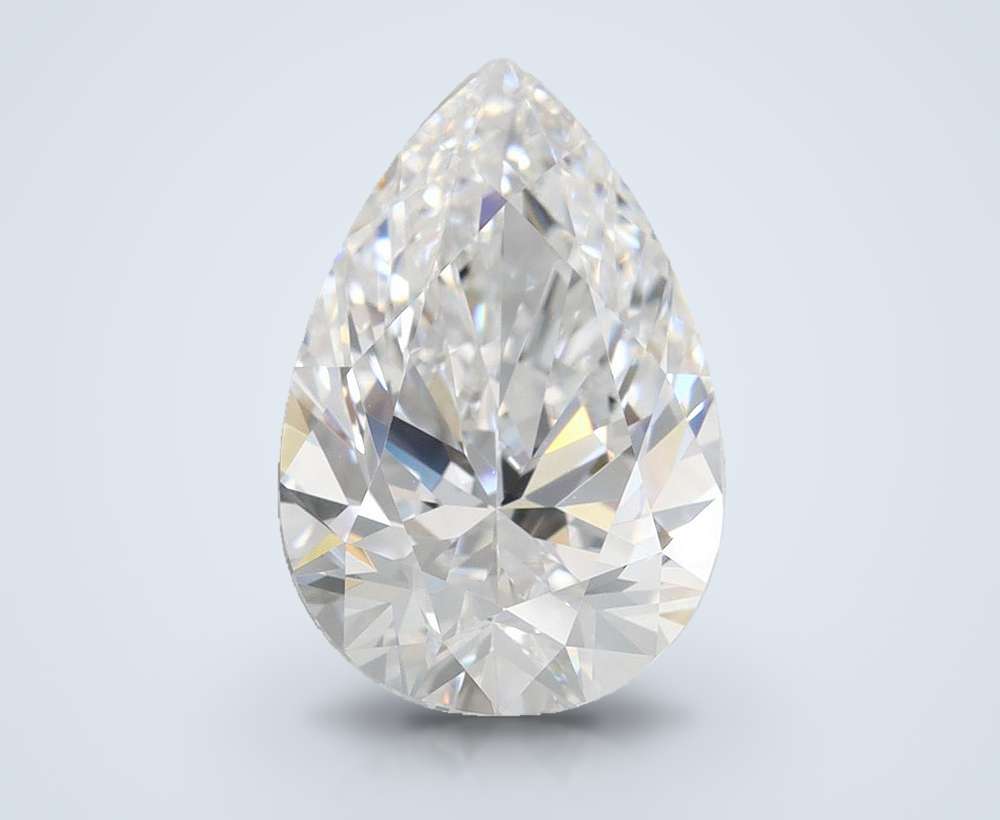 3.54 Carat Pear Lab Diamond