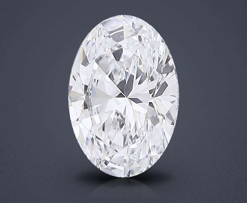 1.25 Carat Oval Lab Diamond