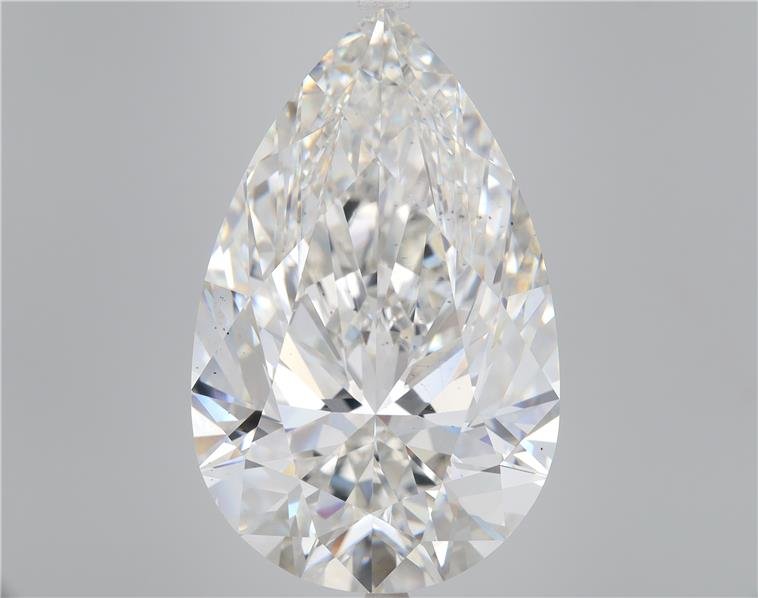 26.52ct F VS2 Rare Carat Ideal Cut Pear Lab Grown Diamond