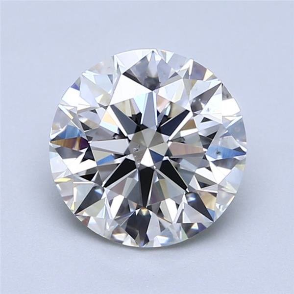 1.85ct I SI1 Rare Carat Ideal Cut Round Diamond