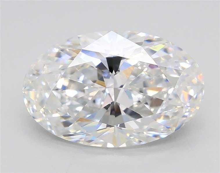 2.03ct E VS2 Very Good Cut Oval Lab Grown Diamond