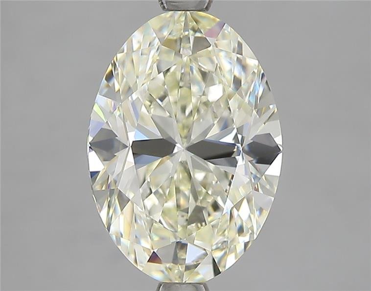 3.06ct J VVS2 Rare Carat Ideal Cut Oval Diamond