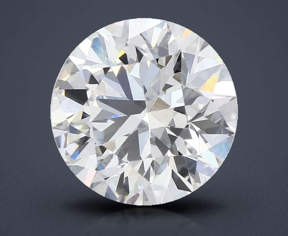 3.94 Carat Round Lab Diamond