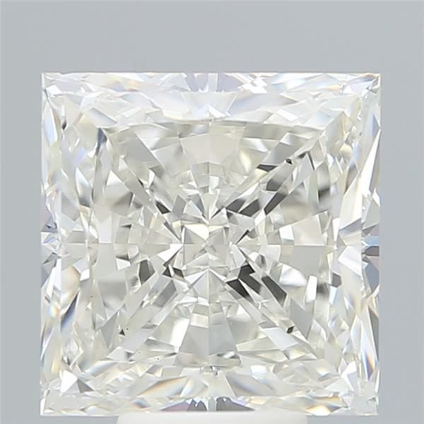 8.09ct G VS1 Rare Carat Ideal Cut Princess Lab Grown Diamond