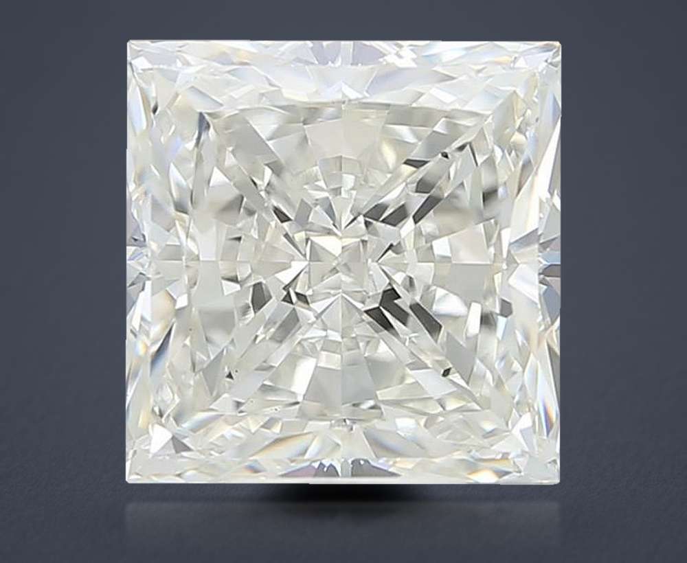 8.09 Carat Princess Lab Diamond