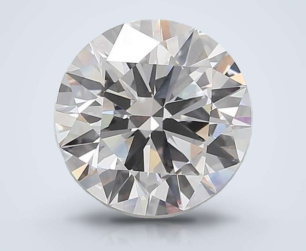 6.70 Carat Round Lab Diamond
