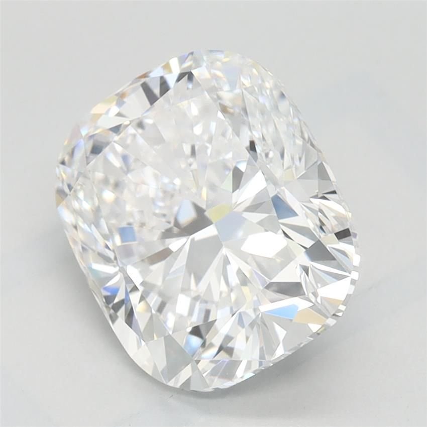 2.45ct D VVS1 Rare Carat Ideal Cut Cushion Lab Grown Diamond