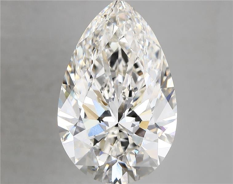 12.03ct G VVS2 Rare Carat Ideal Cut Pear Lab Grown Diamond