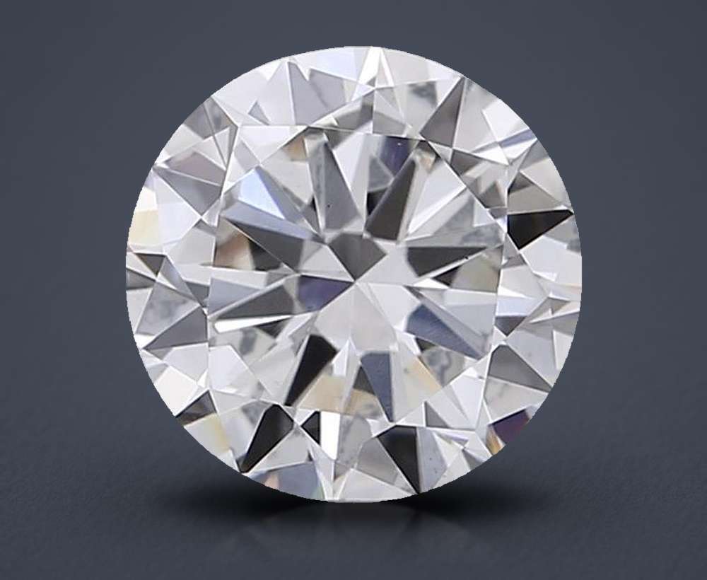 0.88 Carat Round Lab Diamond