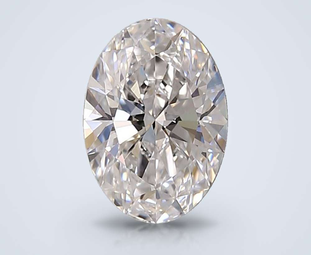 1.00 Carat Oval Lab Diamond
