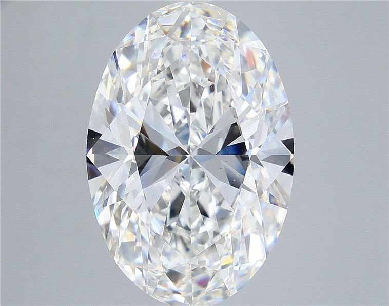10.52ct F VS2 Rare Carat Ideal Cut Oval Lab Grown Diamond