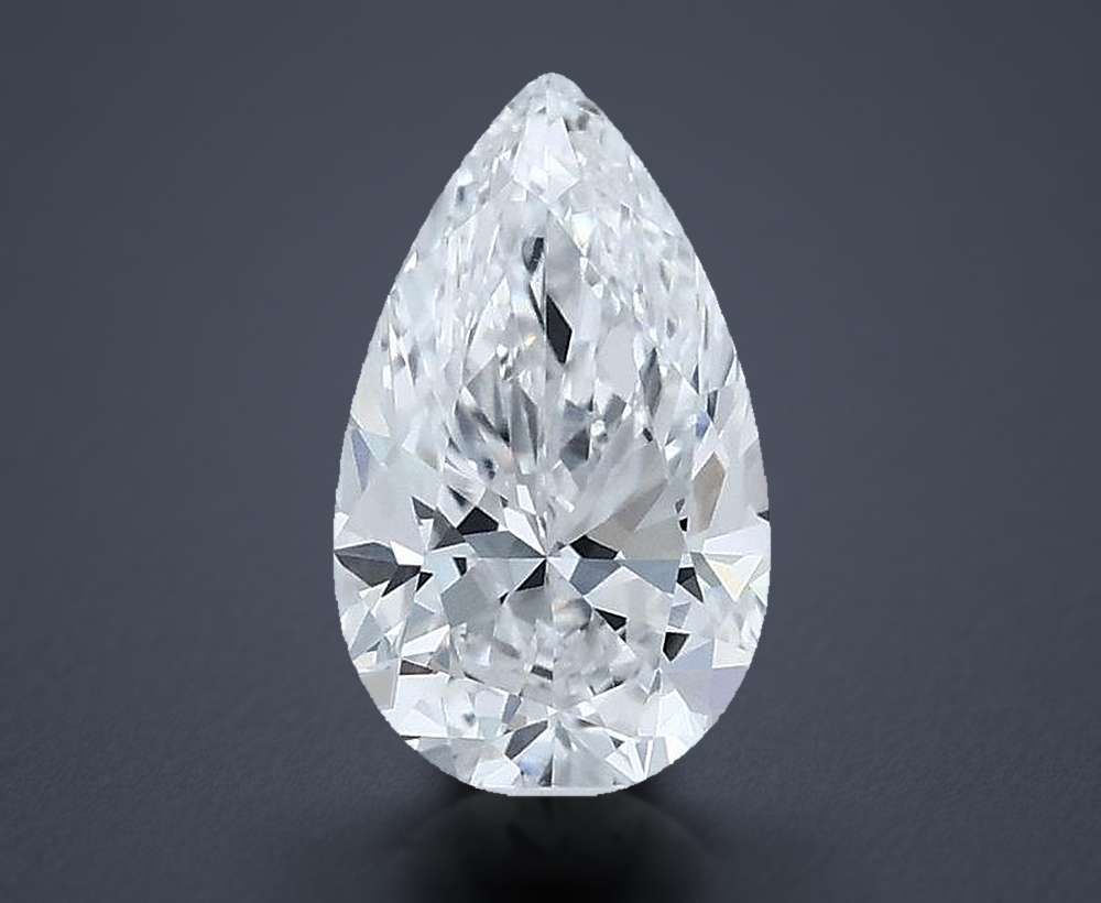 0.82 Carat Pear Lab Diamond