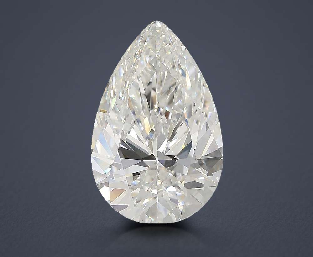 5.08 Carat Pear Lab Diamond