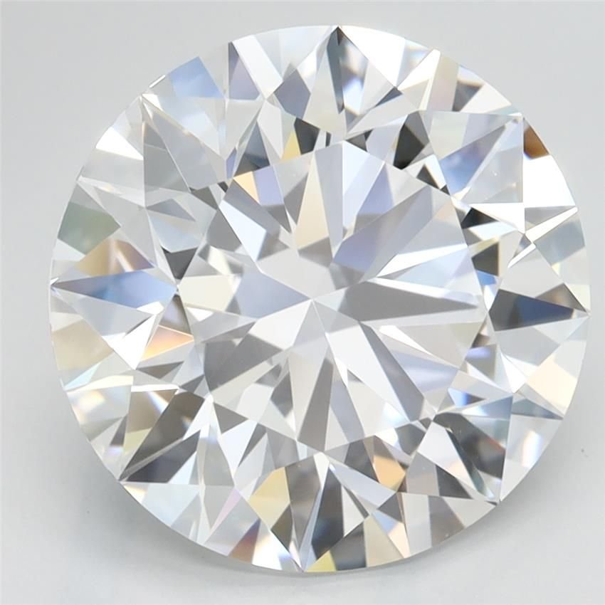 5.01ct F VVS2 Excellent Cut Round Lab Grown Diamond