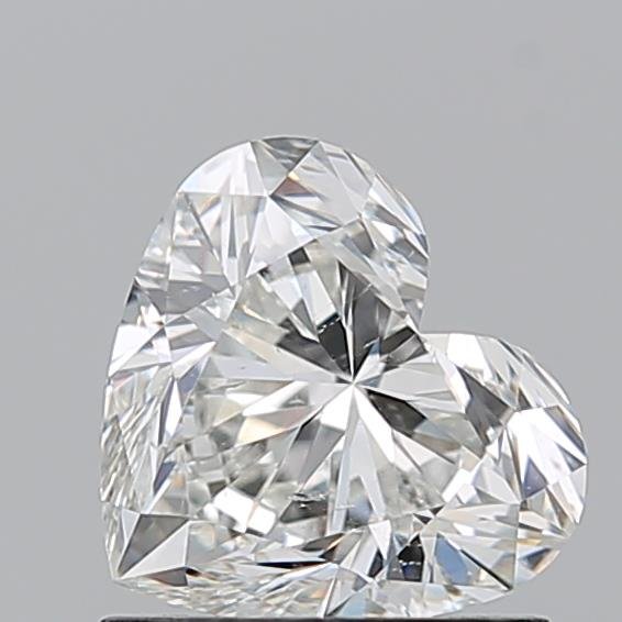 1.08ct H SI2 Rare Carat Ideal Cut Heart Diamond