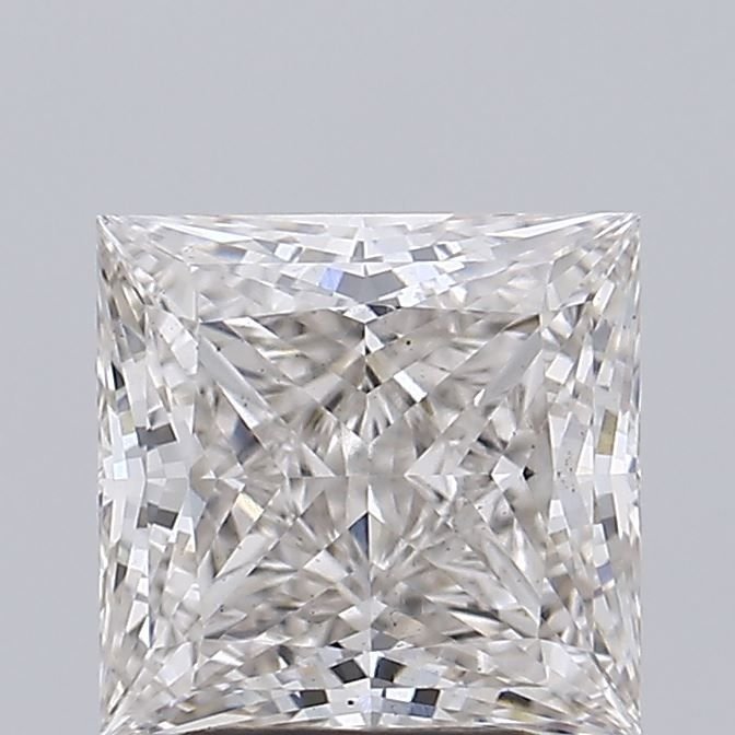 2.58ct H VS2 Rare Carat Ideal Cut Princess Lab Grown Diamond
