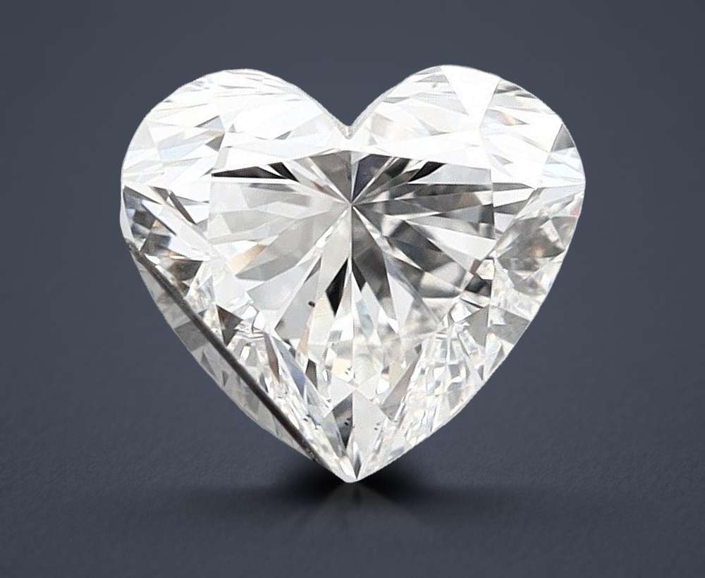 1.64 Carat Heart Lab Diamond