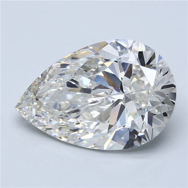 11.23ct G VS1 Rare Carat Ideal Cut Pear Lab Grown Diamond