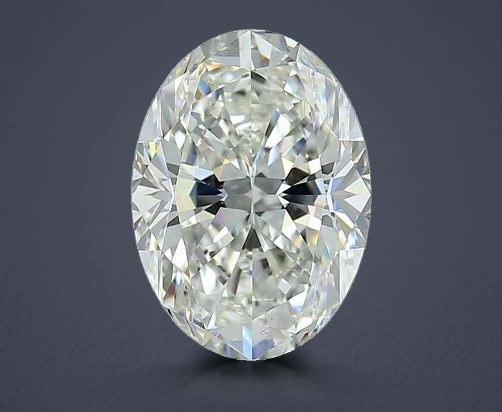 2.50 Carat Oval Natural Diamond