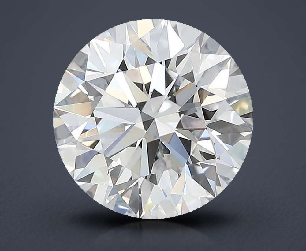 3.25 Carat Round Lab Diamond