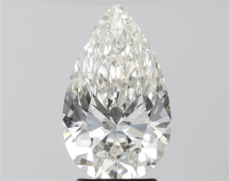 4.09ct I VS2 Rare Carat Ideal Cut Pear Lab Grown Diamond