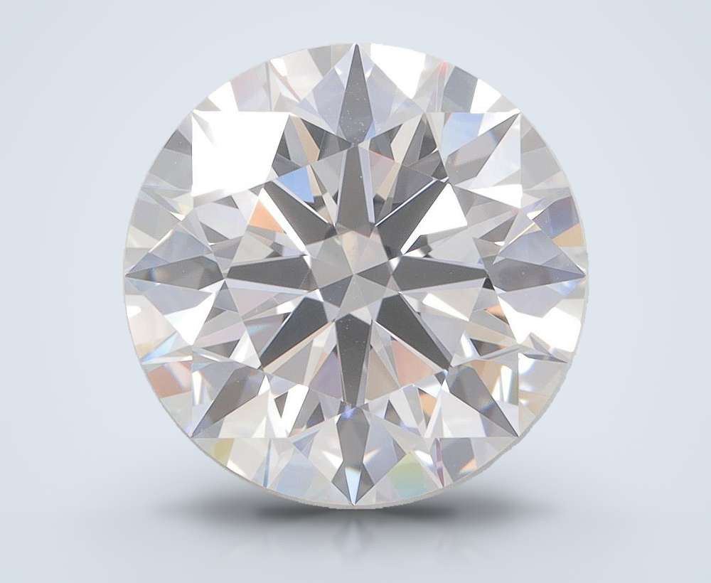 5.42 Carat Round Lab Diamond
