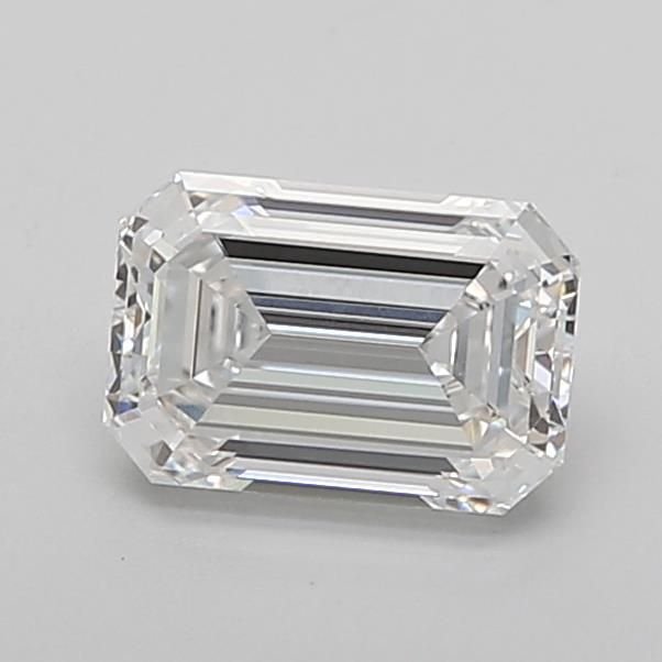 1.03ct D VVS2 Rare Carat Ideal Cut Emerald Lab Grown Diamond