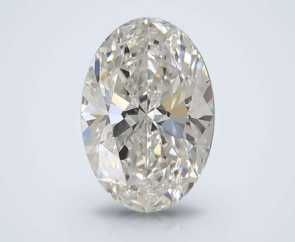 3.09 Carat Oval Lab Diamond