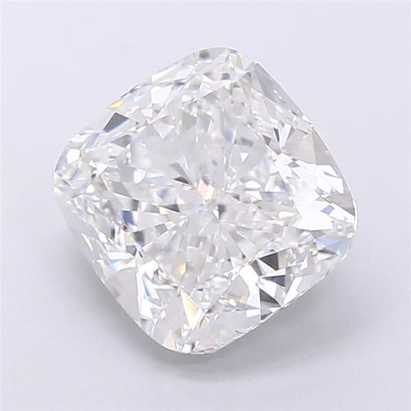 4.02ct E VS1 Rare Carat Ideal Cut Cushion Lab Grown Diamond