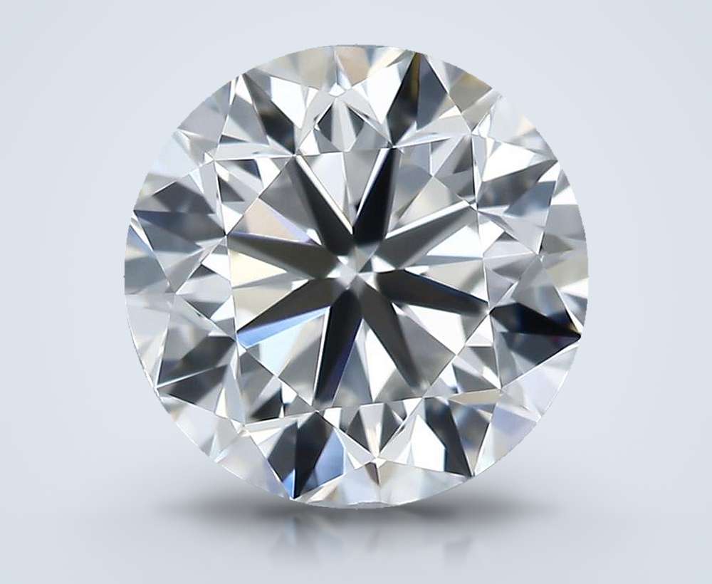 0.70 Carat Round Natural Diamond