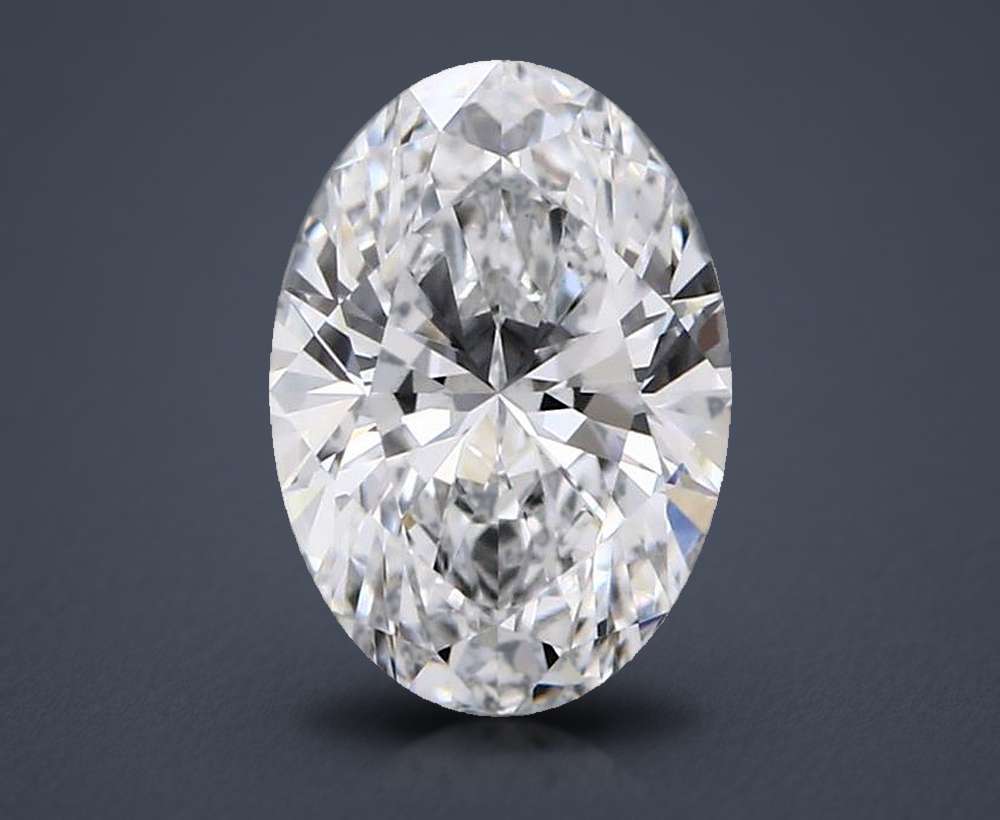0.93 Carat Oval Lab Diamond