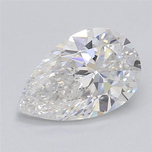 0.70ct E SI1 Rare Carat Ideal Cut Pear Lab Grown Diamond