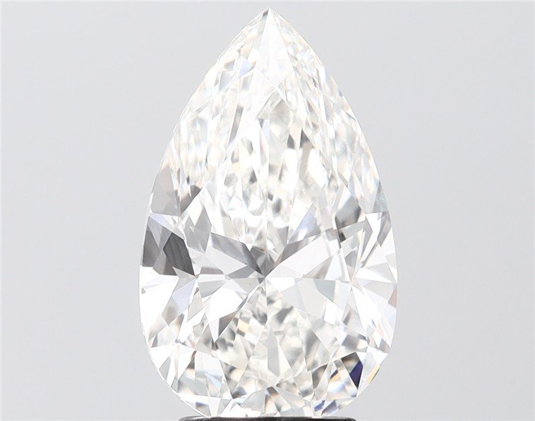 3.90 Carat Pear Lab Diamond