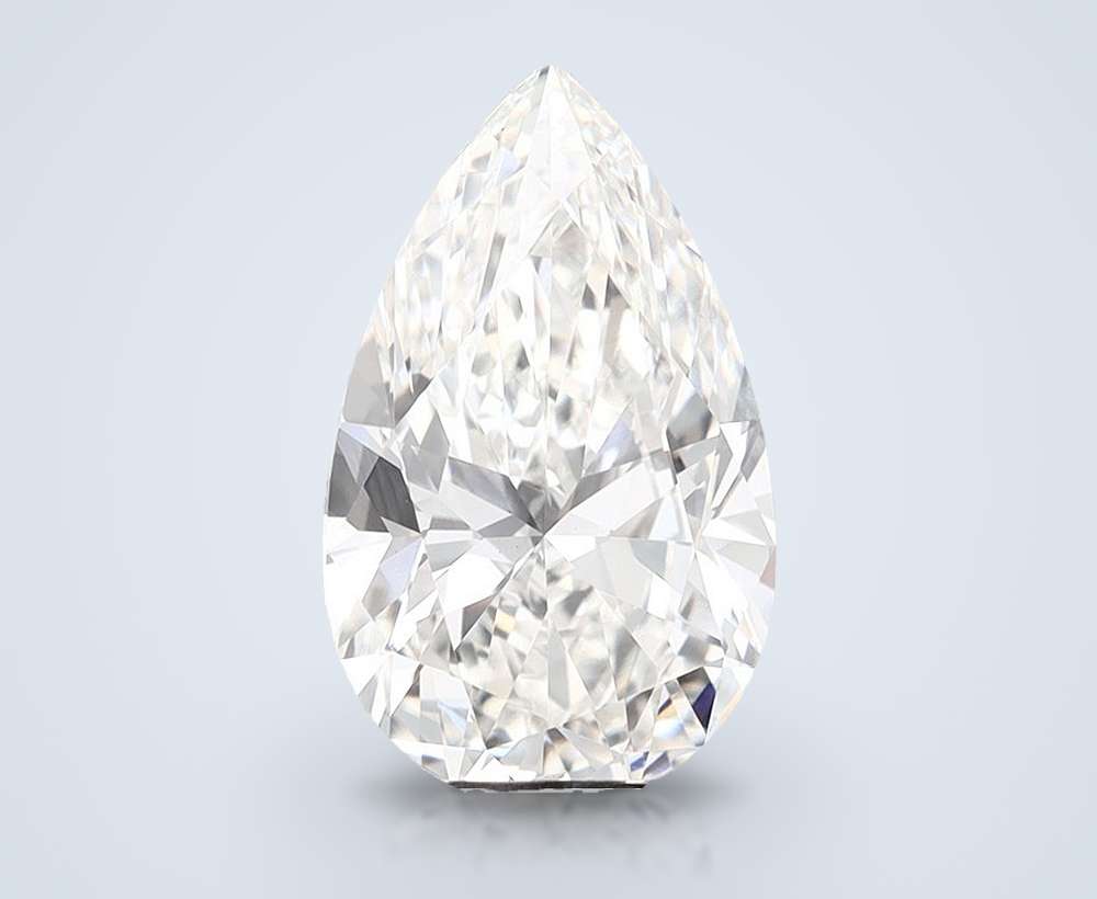 3.90 Carat Pear Lab Diamond