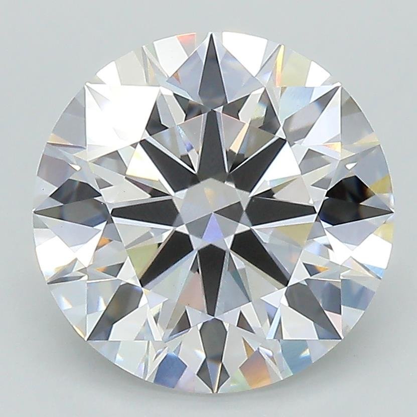 3.81ct D VS1 Rare Carat Ideal Cut Round Lab Grown Diamond