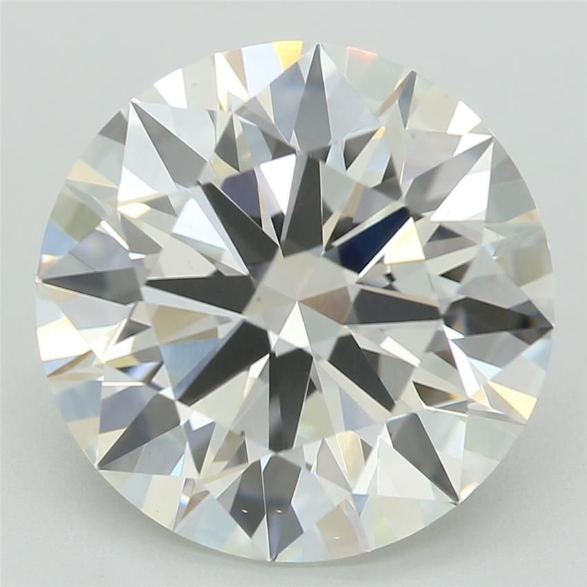 4.02ct E VS1 Rare Carat Ideal Cut Round Lab Grown Diamond