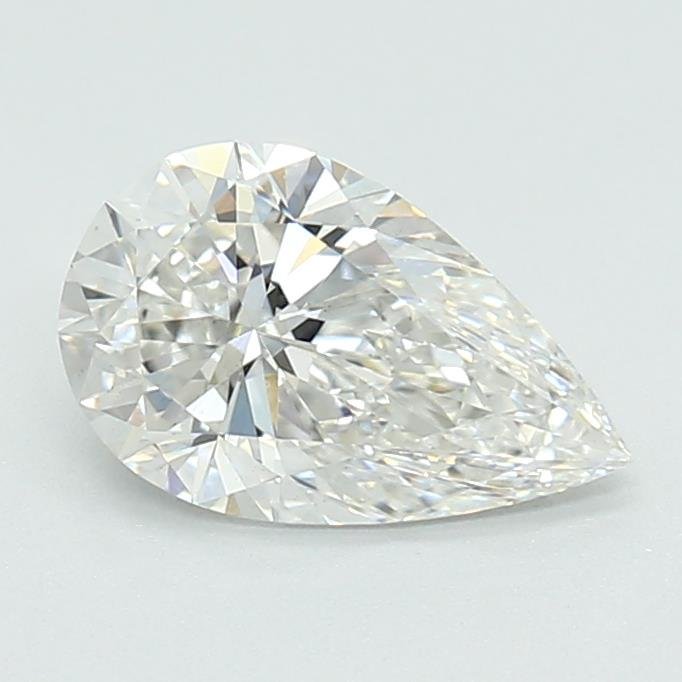 1.05ct E VS2 Rare Carat Ideal Cut Pear Lab Grown Diamond