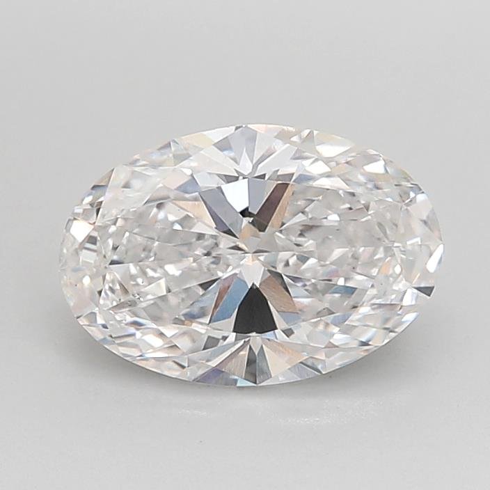 2.01ct D VS2 Rare Carat Ideal Cut Oval Lab Grown Diamond