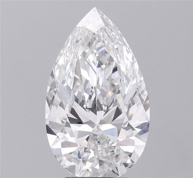 4.58 Carat Pear Lab Diamond