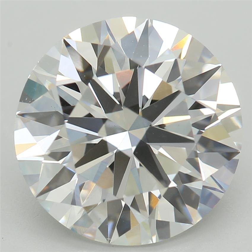 4.20ct E VS1 Rare Carat Ideal Cut Round Lab Grown Diamond