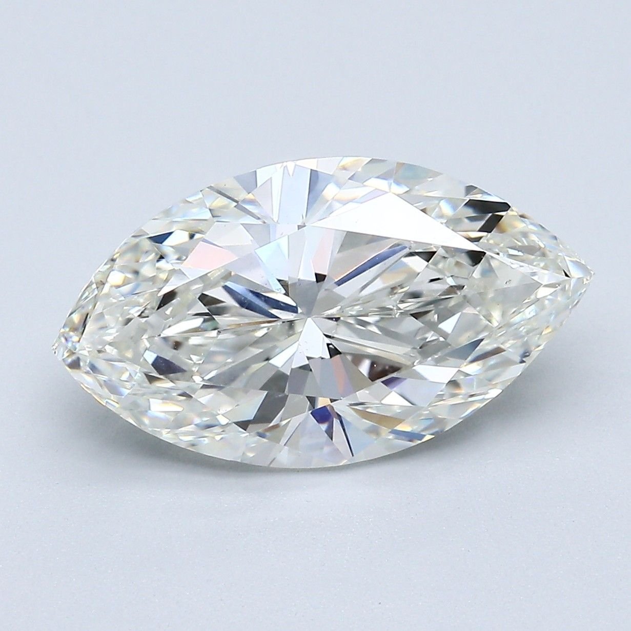 5.03ct J SI1 Very Good Cut Marquise Diamond