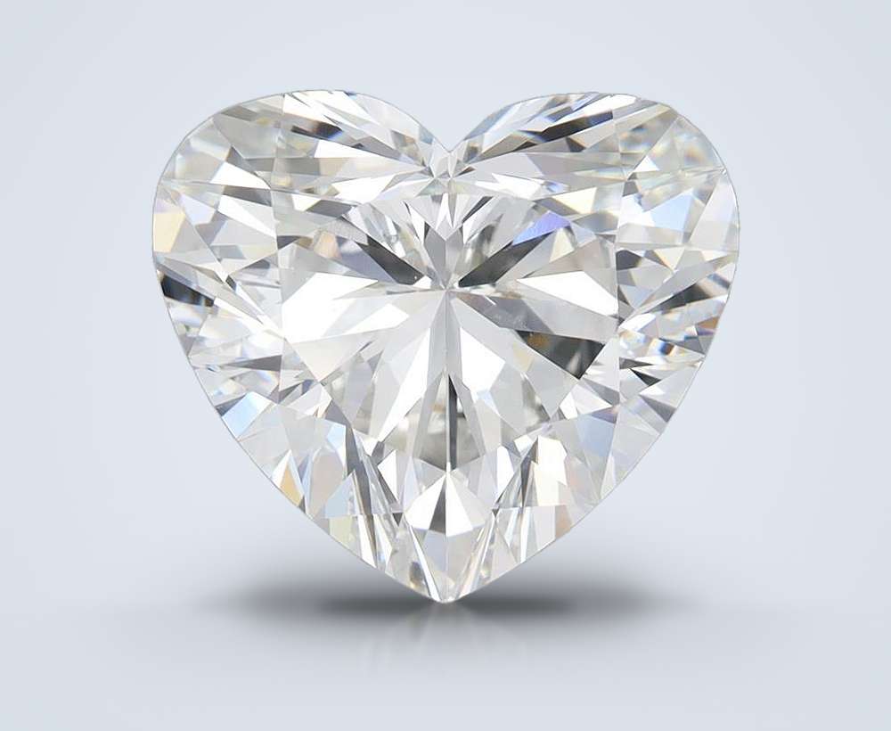 6.85 Carat Heart Lab Diamond